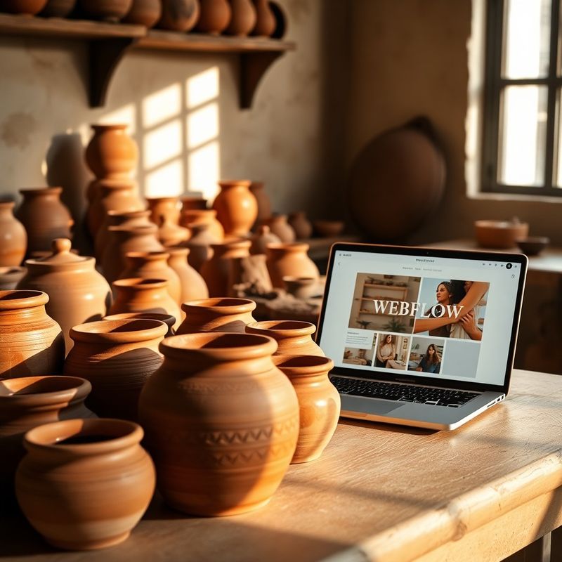 Laboratorio ceramico pugliese con identità indigo-tech
